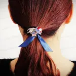 (nw000153 ) (pack Of 5) Korean Style Rubber Band Hair Rope Hair Ring Cute Accessories