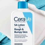 Cerave Sa Lotion For Rough & Bumpy Skin | Vitamin D, Hyaluronic Acid, Lactic Acid & Salicylic Acid Lotion (237ml)