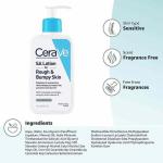 Cerave Sa Lotion For Rough & Bumpy Skin | Vitamin D, Hyaluronic Acid, Lactic Acid & Salicylic Acid Lotion (237ml)