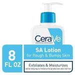 Cerave Sa Lotion For Rough & Bumpy Skin | Vitamin D, Hyaluronic Acid, Lactic Acid & Salicylic Acid Lotion (237ml)