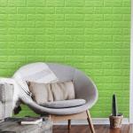 1 Pc 2mm 3d Wall Panels-peel And Stick Foam-3d Brick Wallpaper-self-adhesive Wallpaper For Interior Wall Decor