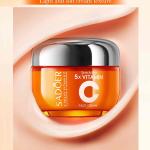 Sadoer 5 Heavy Vitamin C Skin Active Whitening Cream | Vitamin C Hydrating Face Cream – Glowing & Repairing Moisturizer For Fine Lines, Wrinkles & Uneven Skin Tone | Whitening Cream