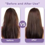 2-in-1 Hair Styling Brush, Straightener, Curler Comb Random Color