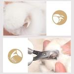 Professional Round Hole Pet Nail Clippers Professional Circular Cut Hole Cat Nail Trimmers Avoid Over Cutting Pet Nail Clippers Grooming Tool For Cat