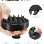 1 Piece Scalp Shampoo Massager Brush | Scalp Hair Scrubber With Soft Bristles For All Type Of Hairs