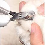 Professional Round Hole Pet Nail Clippers Professional Circular Cut Hole Cat Nail Trimmers Avoid Over Cutting Pet Nail Clippers Grooming Tool For Cat