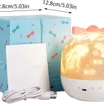 (nw000284) 360° Rotating Solar System Projector Night Light For Kids
