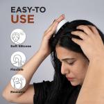 1 Piece Scalp Shampoo Massager Brush | Scalp Hair Scrubber With Soft Bristles For All Type Of Hairs