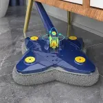 360° Rotatable Cleaning X Mop Adjustable Corner Mop Self Squeezing Wringing Mop Multifunctional Rotating Mop For Floor Wall Window