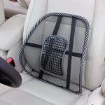 Back Rest With Lumbar Support Mesh Cushion Pad For Car Seat, Home, Office Chair