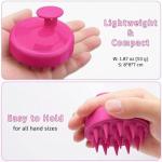 1 Piece Scalp Shampoo Massager Brush | Scalp Hair Scrubber With Soft Bristles For All Type Of Hairs