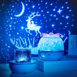 (nw000284) 360° Rotating Solar System Projector Night Light For Kids