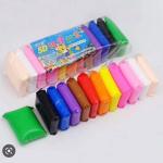 12 Colors Dough Playdough Polymer Clay Plasticine For Children Education Super Light Clay Air Dry Clay Multicolor