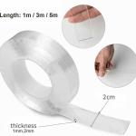 Nano Tape (3 Meter) Double Side Tape |washable Reusable Tape