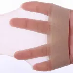 Female Thin Silk Transparent Sexy Ankle Nylon Socks Set (random Color)