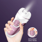 Kemei Km-1307a Epilator For Long-lasting Hair Removal With Pedicure Shaver, Trimmer | Kemei Lady Grooming Kit