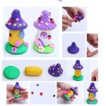 12 Colors Dough Playdough Polymer Clay Plasticine For Children Education Super Light Clay Air Dry Clay Multicolor