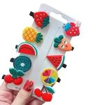 Colourful Hair Accessories For Children Qty 10 Pins Multicolor Kids Hair Pins Pack Of 10 Kids Different Hair Pins