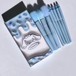 8 Pcs Makeup Brush Set In Velvet Bag Makeup Concealer Brush, Blush Powder Brush