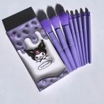 8 Pcs Makeup Brush Set In Velvet Bag Makeup Concealer Brush, Blush Powder Brush